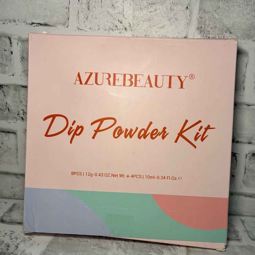 NEW - Azurebeauty Dip Powder Kit - Multi-Color - Picture 3 of 4